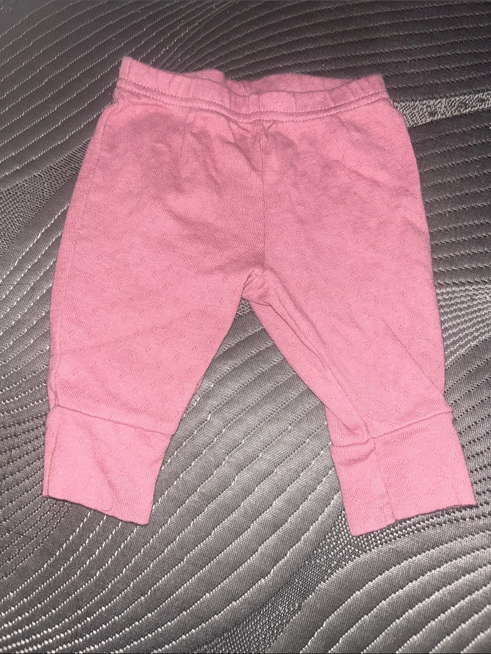 Carter's Pink Fold-Cuff Baby Leggings